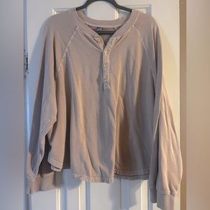 Old Navy Crew Neck with Buttons